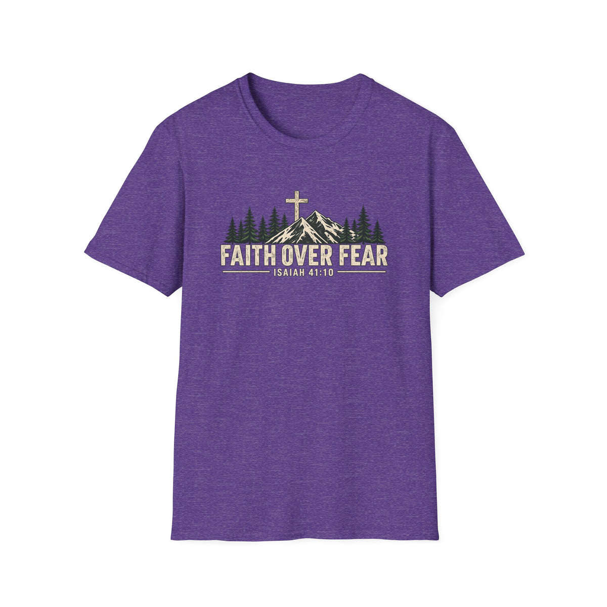 Faith Over Fear Mountain T-Shirt