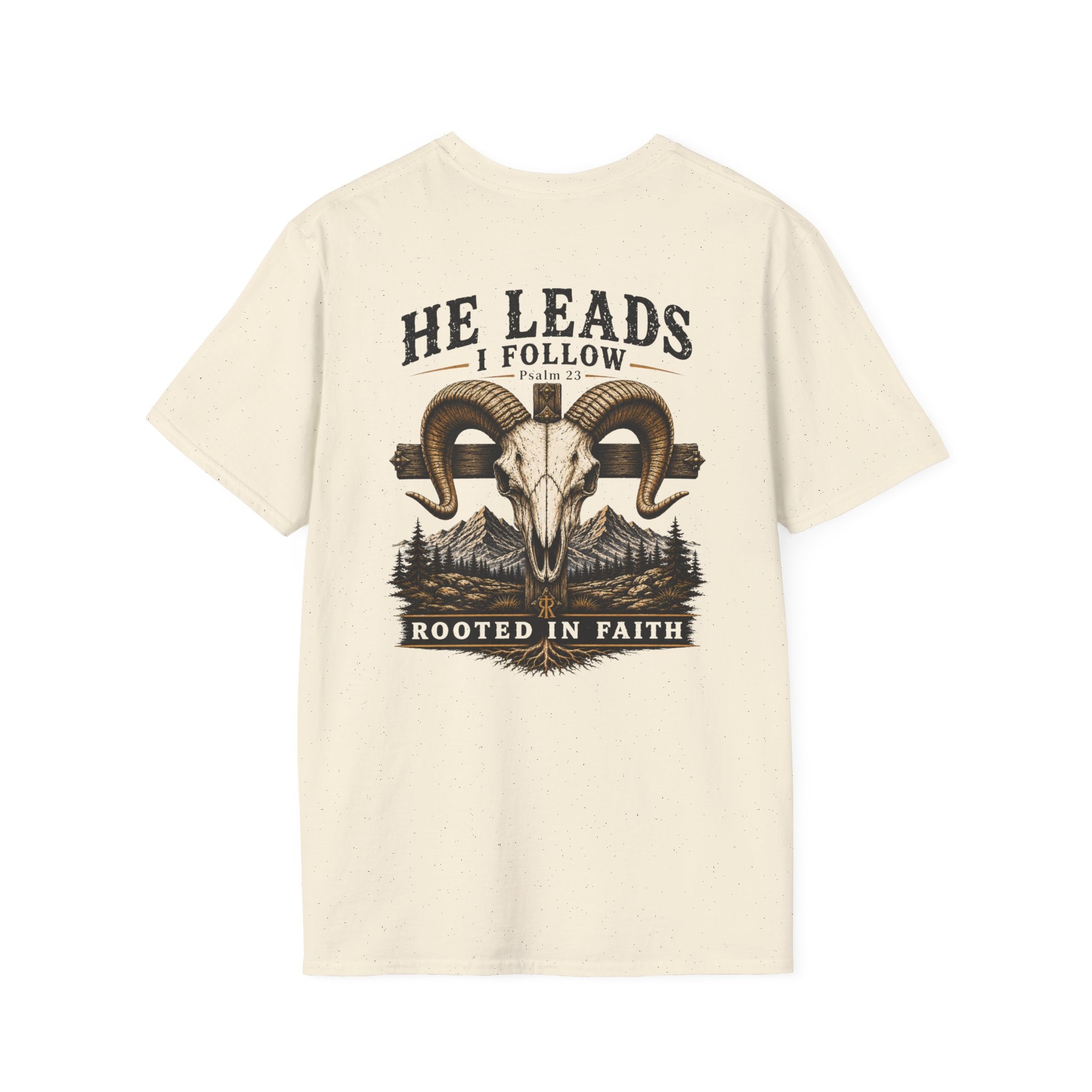 He Leads, I Follow T-Shirt
