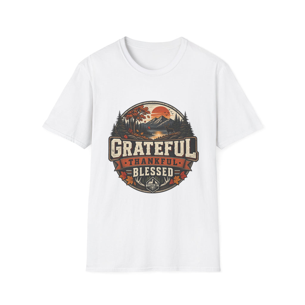 Grateful Thankful Blessed T-Shirt