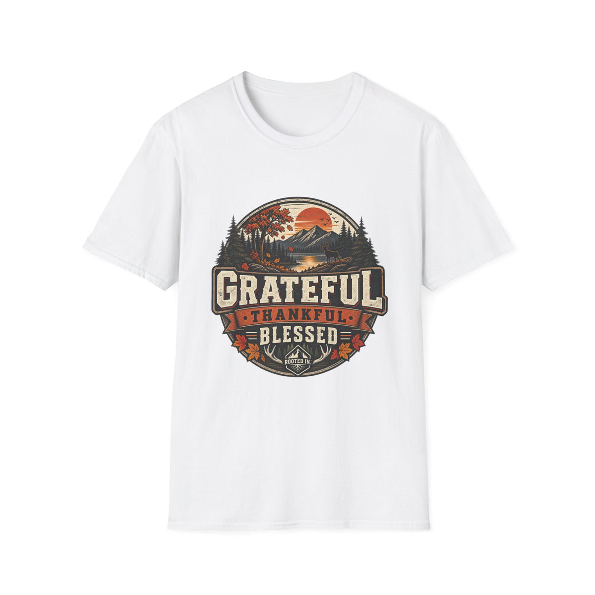 Grateful Thankful Blessed T-Shirt