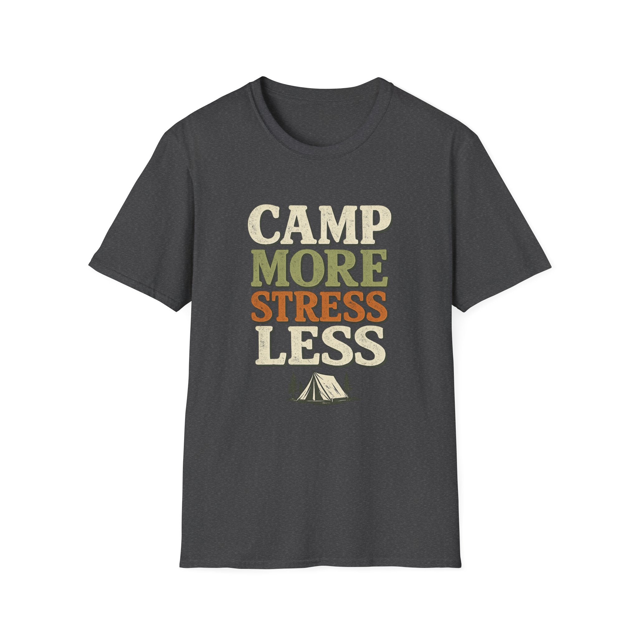 Camp More Stress Less T-Shirt