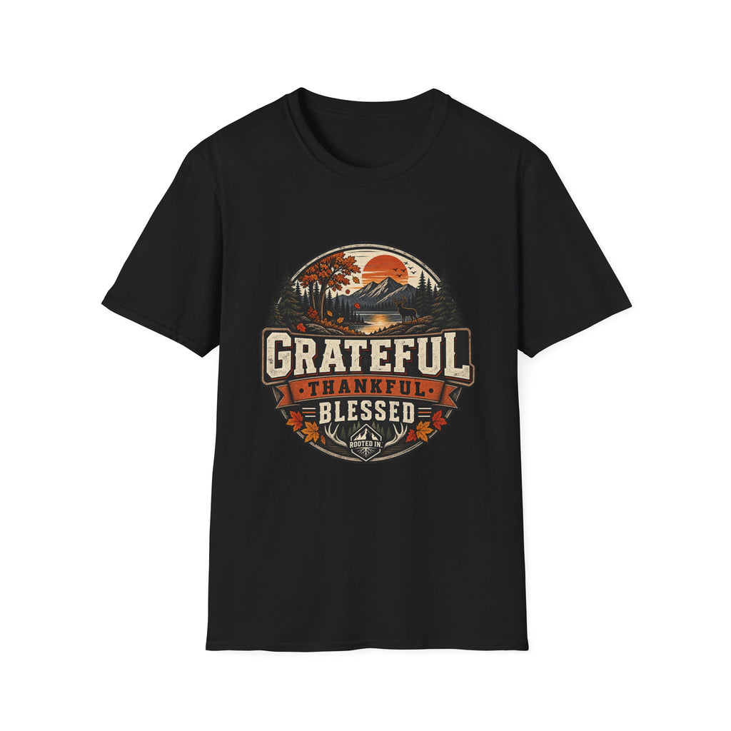 Grateful Thankful Blessed T-Shirt