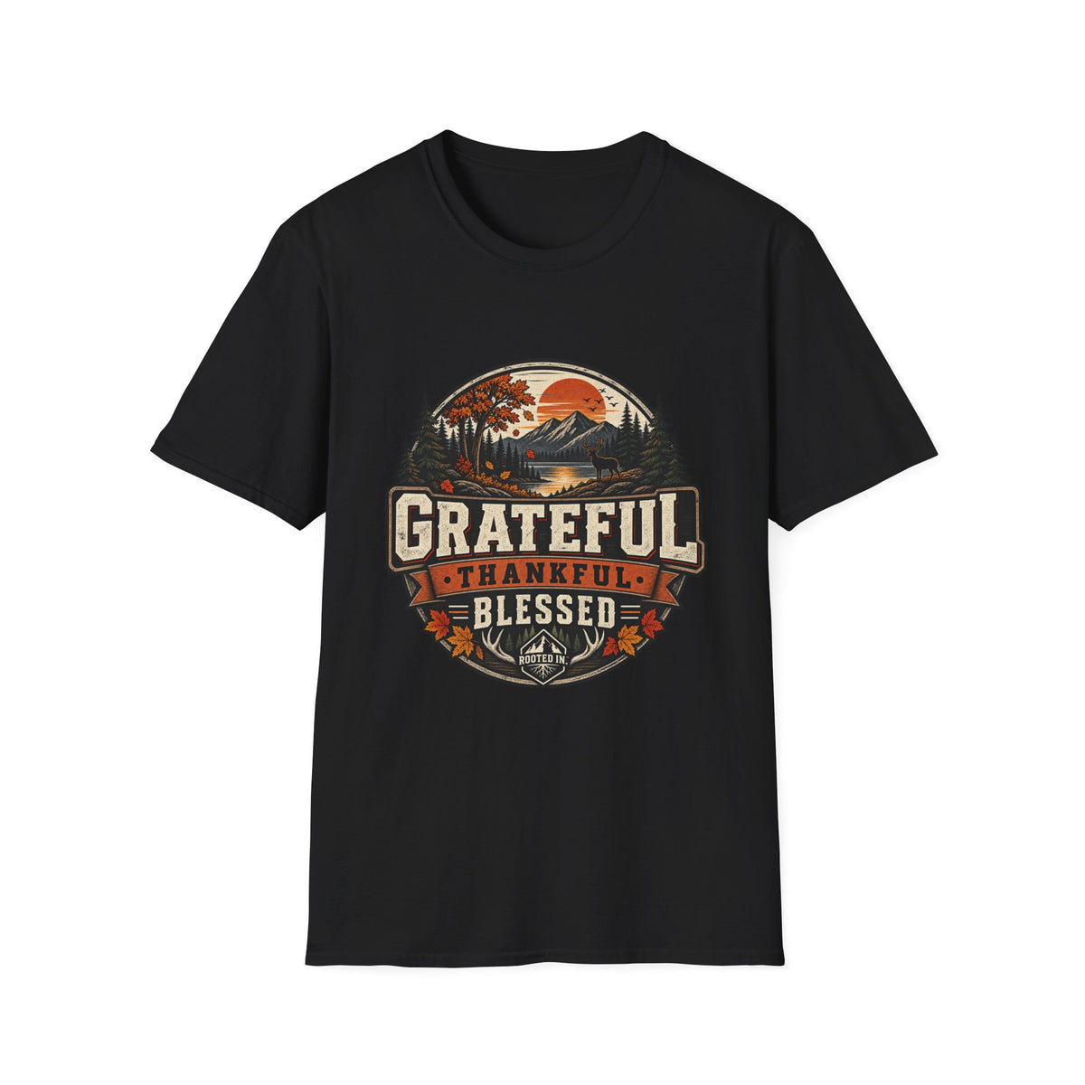 Grateful Thankful Blessed T-Shirt