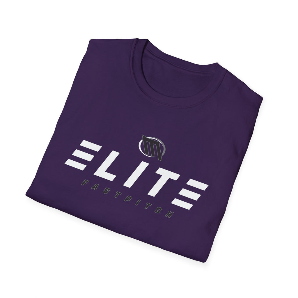 Mosinee Elite Fastpitch Sponsor T-Shirt in Purple Unisex Softstyle T-Shirt