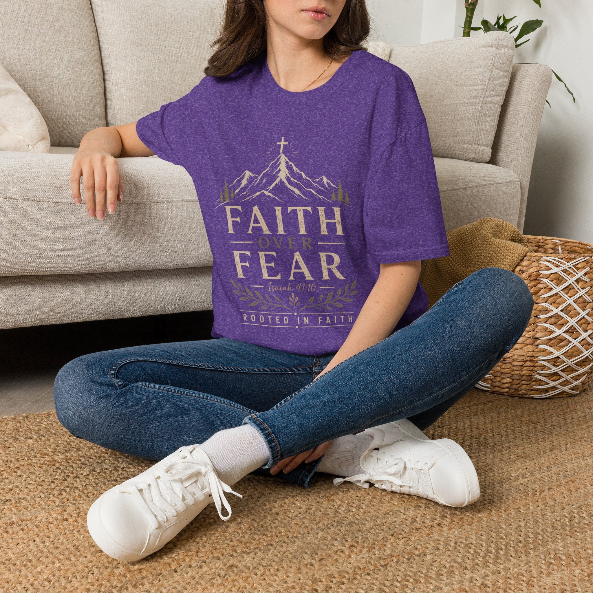 Faith Over Fear Women T-Shirt