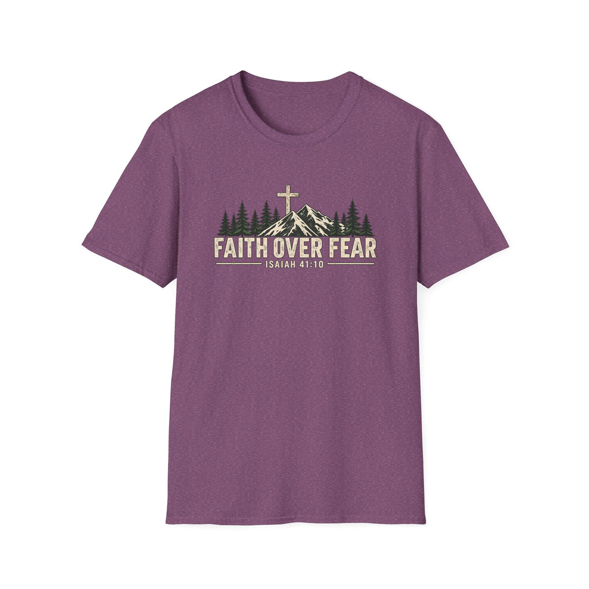 Faith Over Fear Mountain T-Shirt