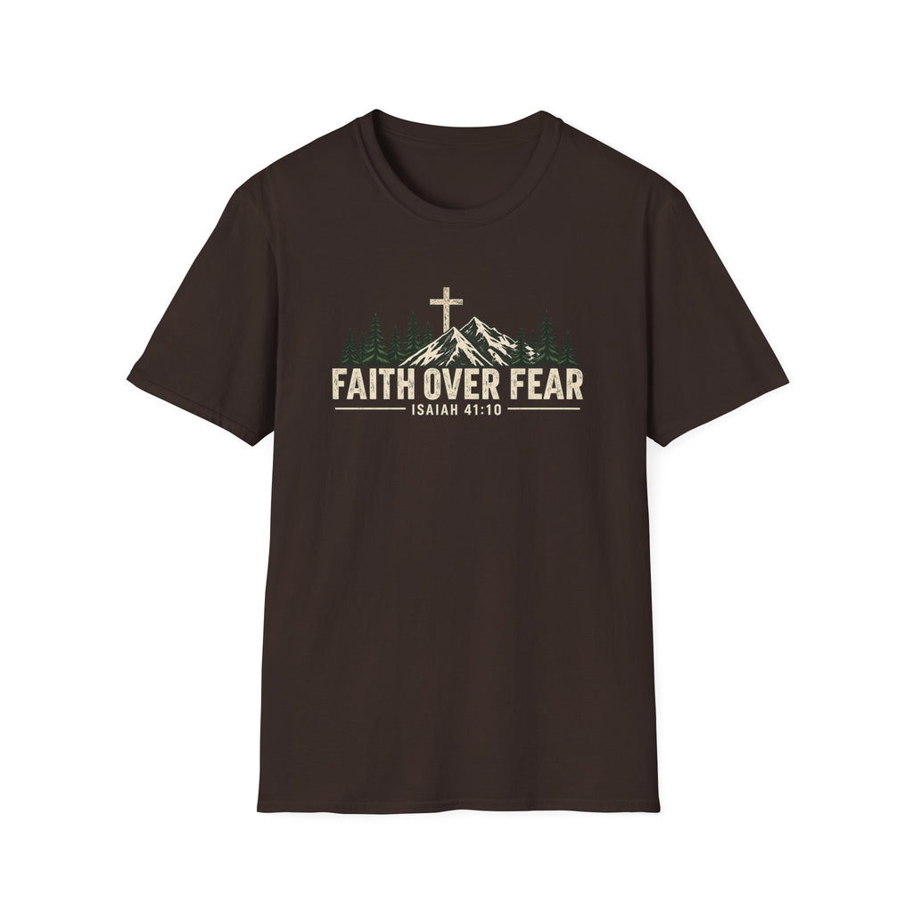 Faith Over Fear Mountain T-Shirt