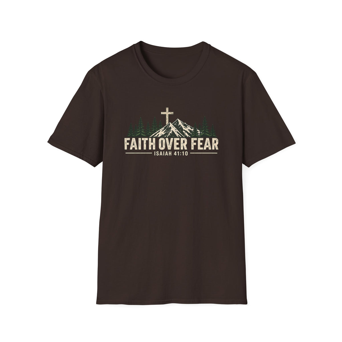 Faith Over Fear Mountain T-Shirt