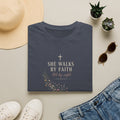 She Walks By Faith T-Shirt