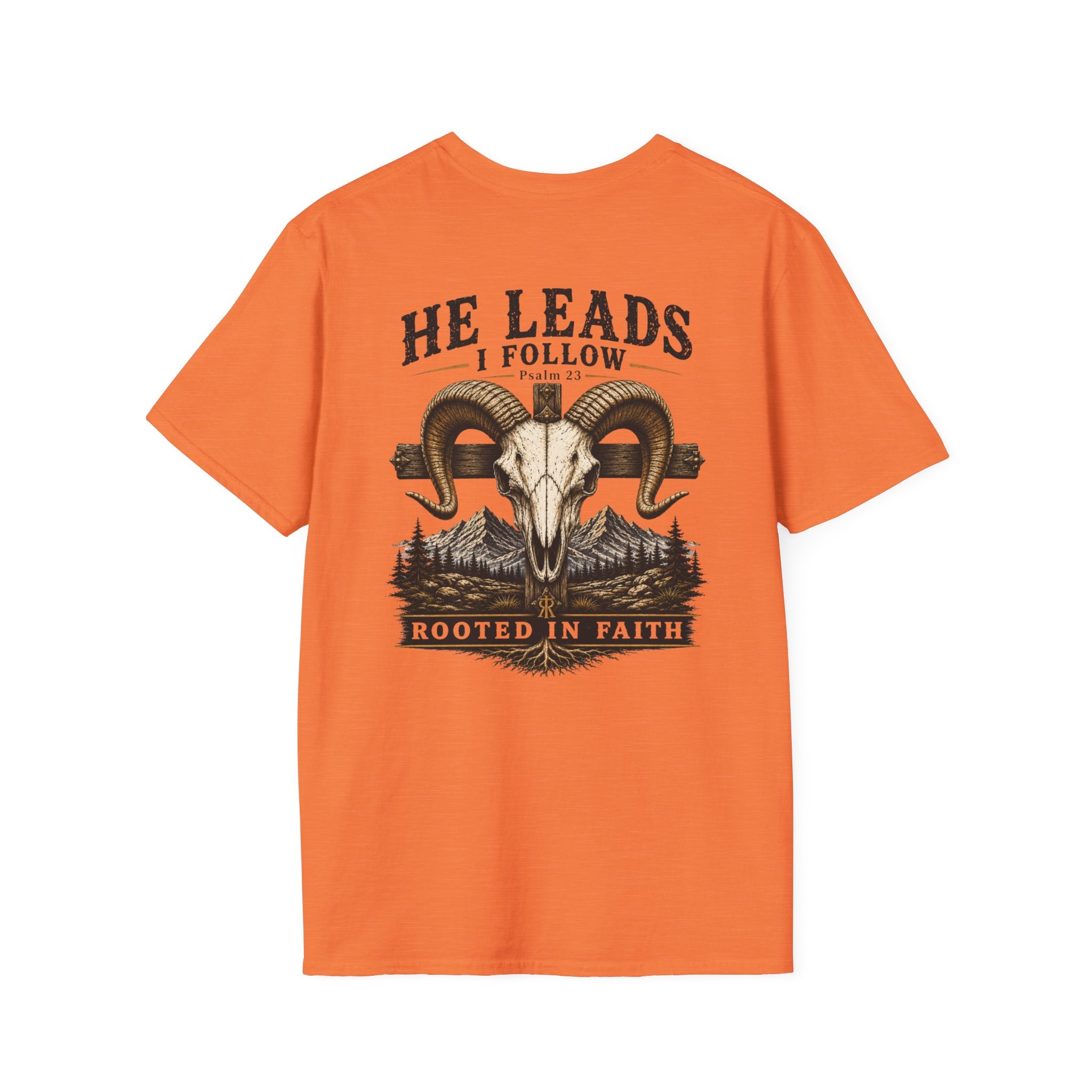 He Leads, I Follow T-Shirt