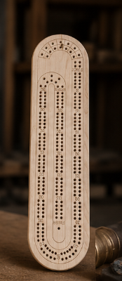 Standard 2-Track Cribbage Board